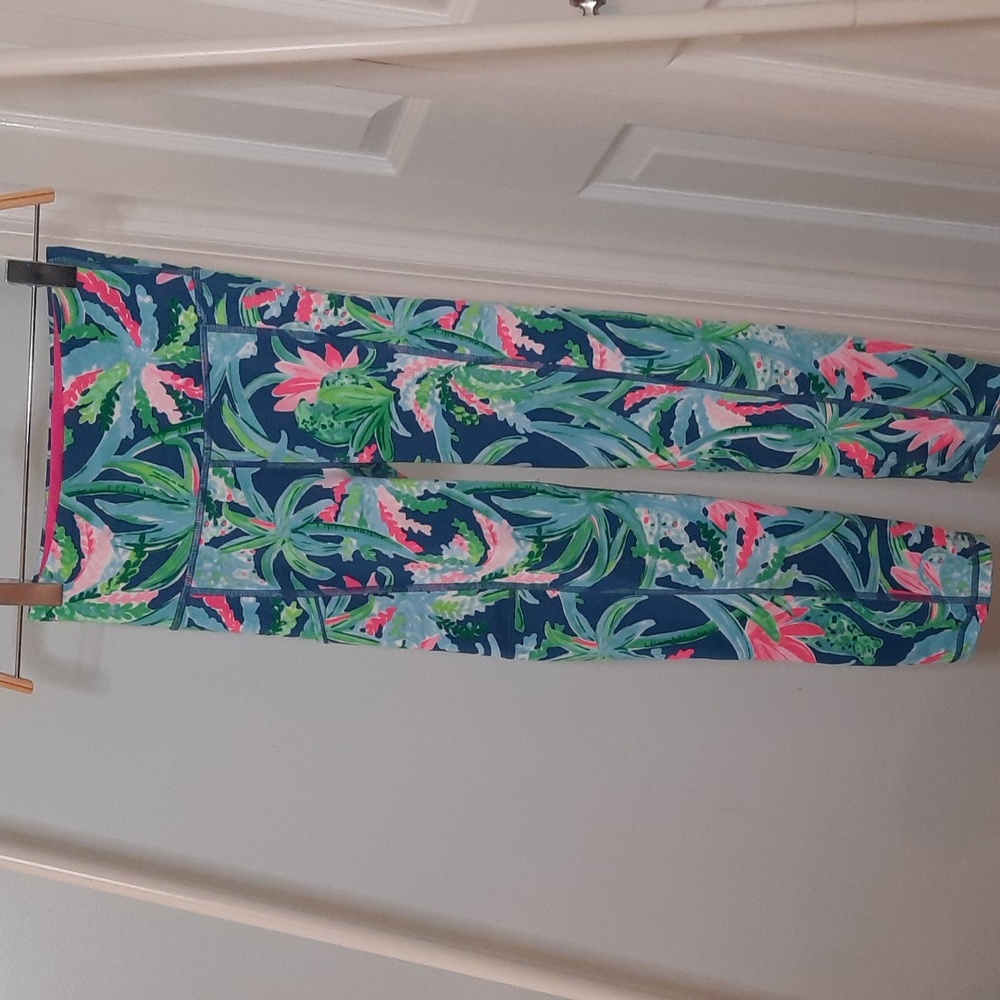 Lilly Pulitzer Tropical Luxletic Leggings sz XXS